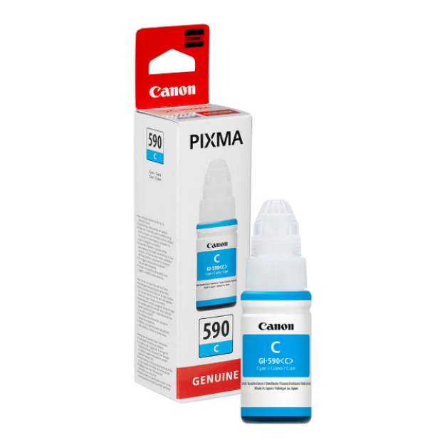 Picture of OEM Canon Pixma G4510 Cyan Ink Bottle