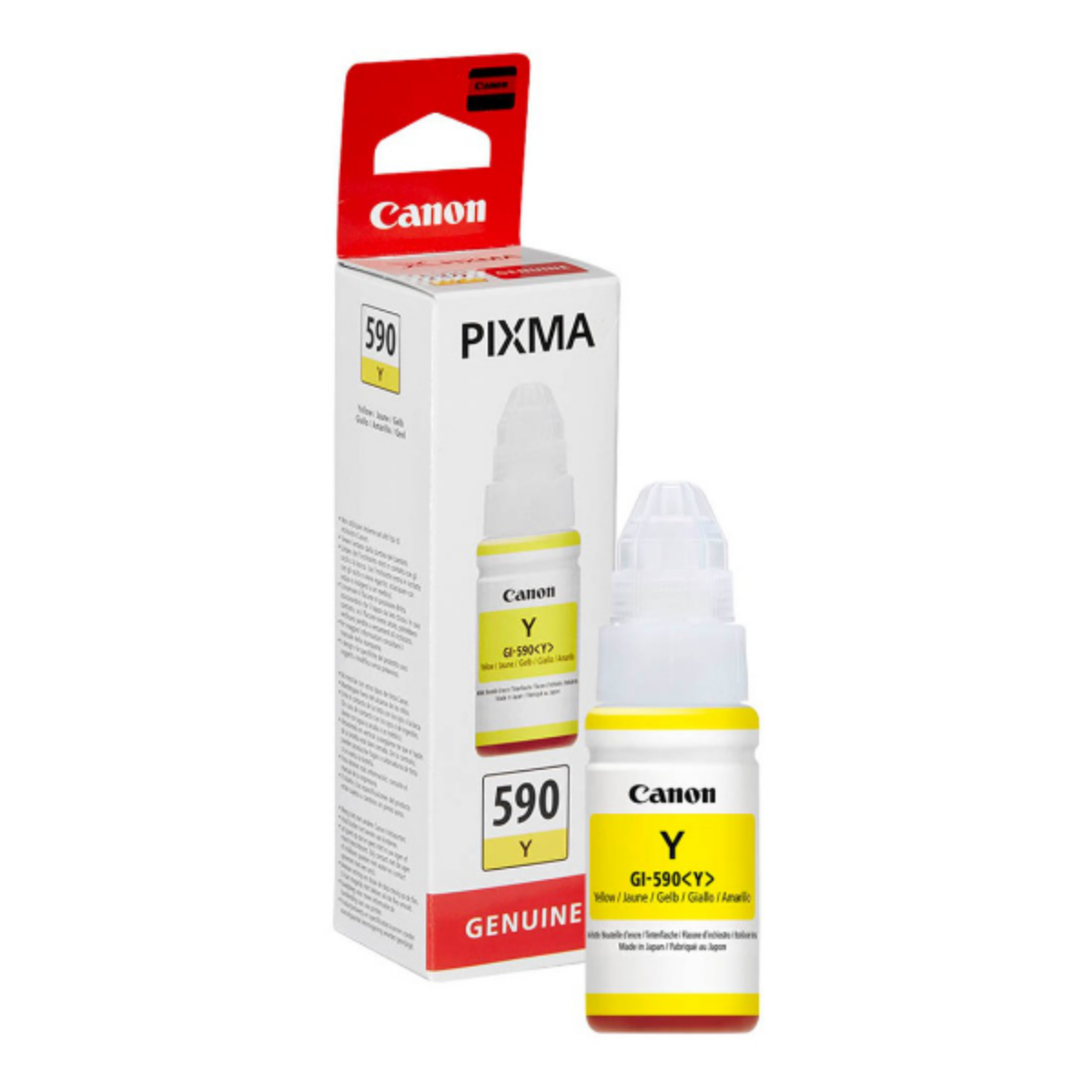 OEM Canon Pixma G2501 Yellow Ink Bottle