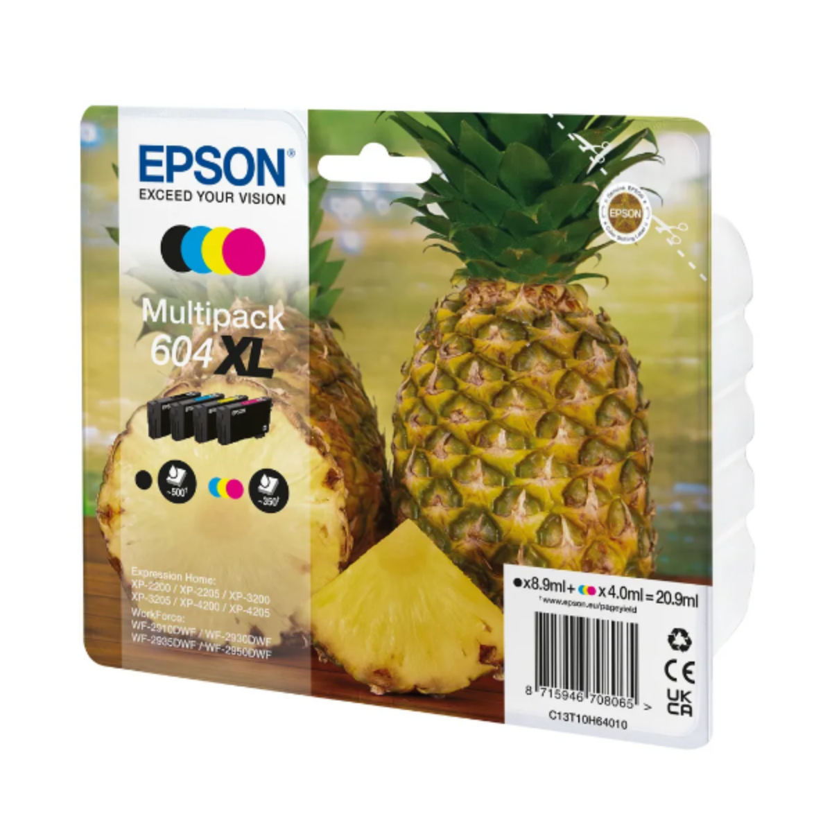 Genuine Epson WorkForce WF-2930DWF High Capacity Multipack Ink Cartridges