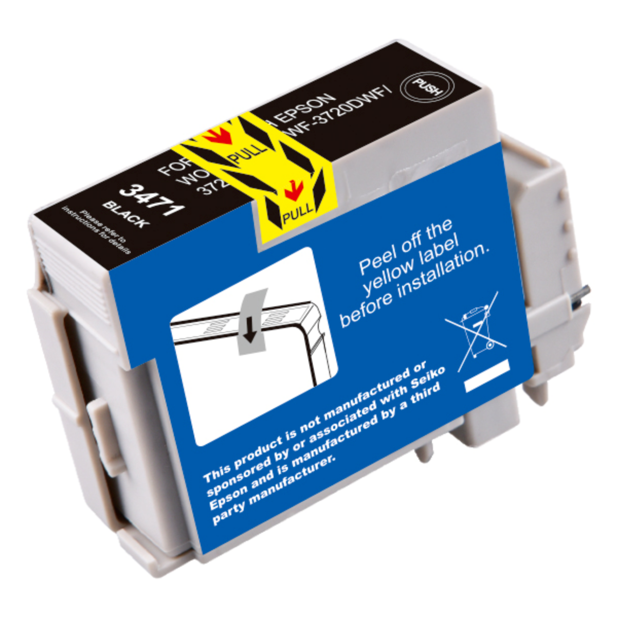 Compatible Epson WorkForce Pro WF-3720DW XL Black Ink Cartridge