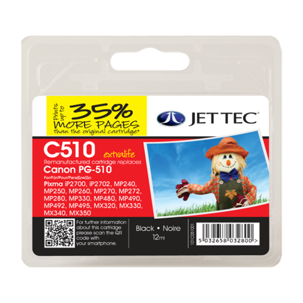 Buy Remanufactured Canon Pixma MP250 Black Ink Cartridge INKredible UK