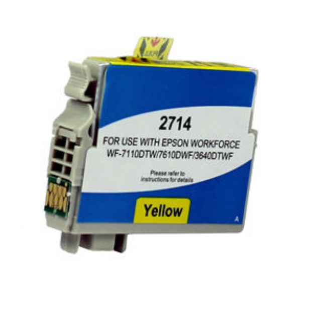 Picture of Compatible Epson WorkForce WF-3640DTWF Yellow Ink Cartridge