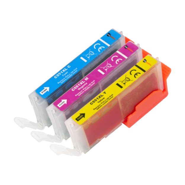 Picture of Compatible Canon Pixma MG6300 Colour Multipack (3 Pack) Ink Cartridges