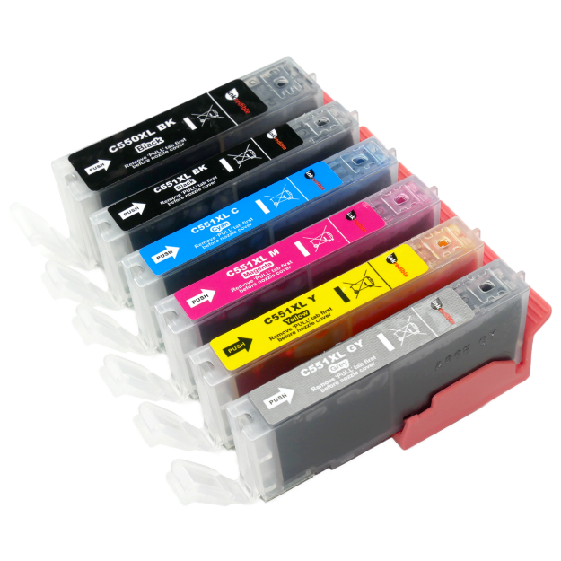 Picture of Compatible Canon Pixma iP8750 Multipack (6 Pack) Ink Cartridges