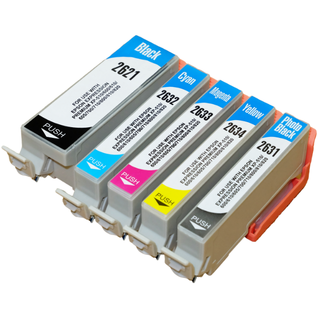 Picture of Compatible Epson 26XL Multipack Ink Cartridges