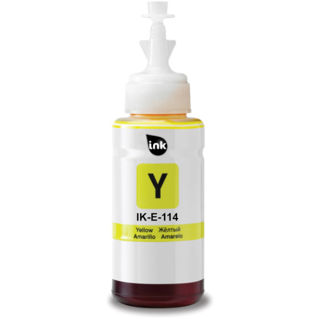 Picture of Compatible Epson 114 Yellow Ink Bottle