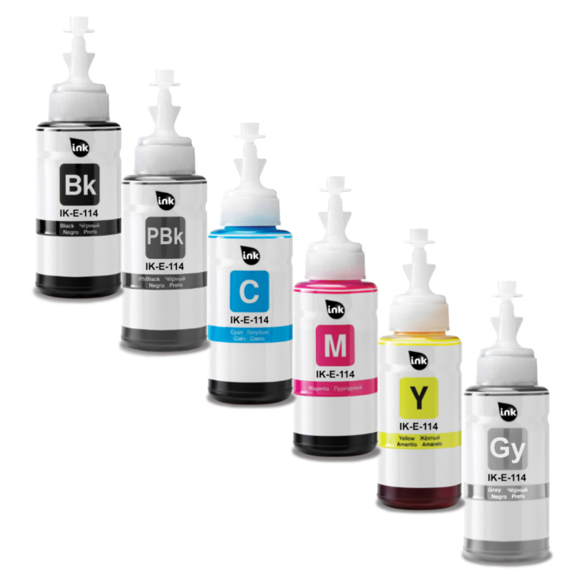 Compatible Epson 114 Multipack Ink Bottles