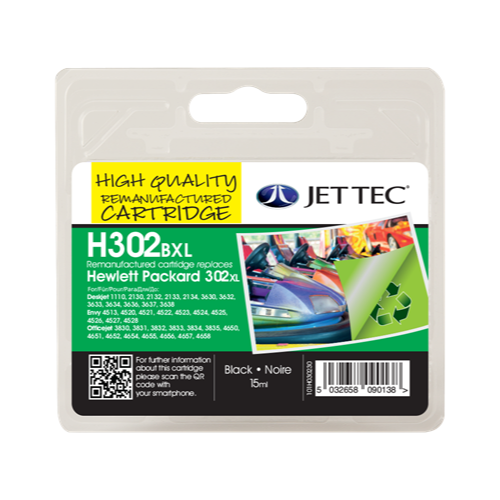 Remanufactured HP OfficeJet 4652 All in One High Capacity Black Ink Cartridge