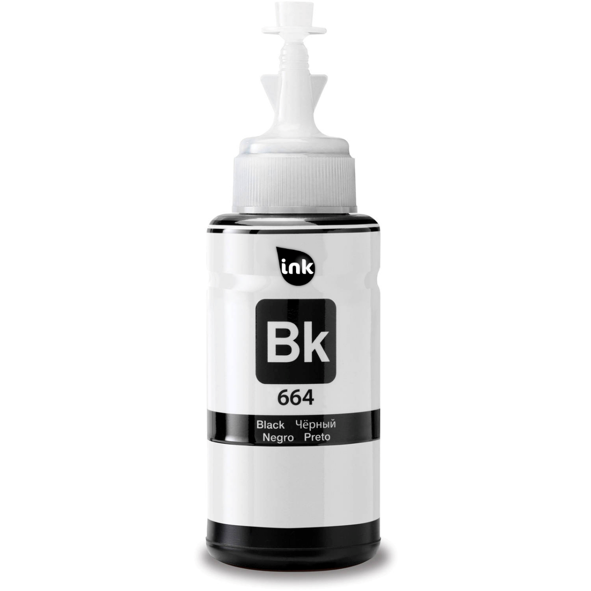 Compatible Epson T6641 Black Ink Bottle