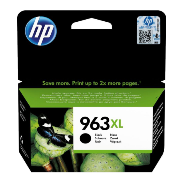 Picture of OEM HP 963XL High Capacity Black Ink Cartridge