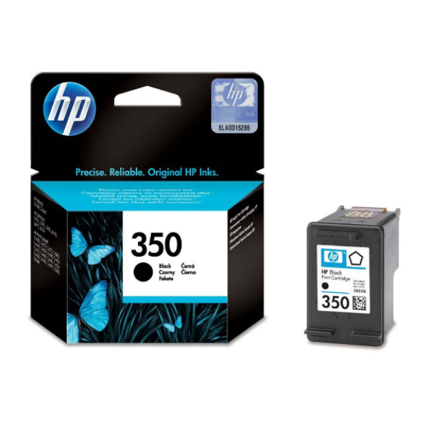 Picture of OEM HP 350 Black Ink Cartridge