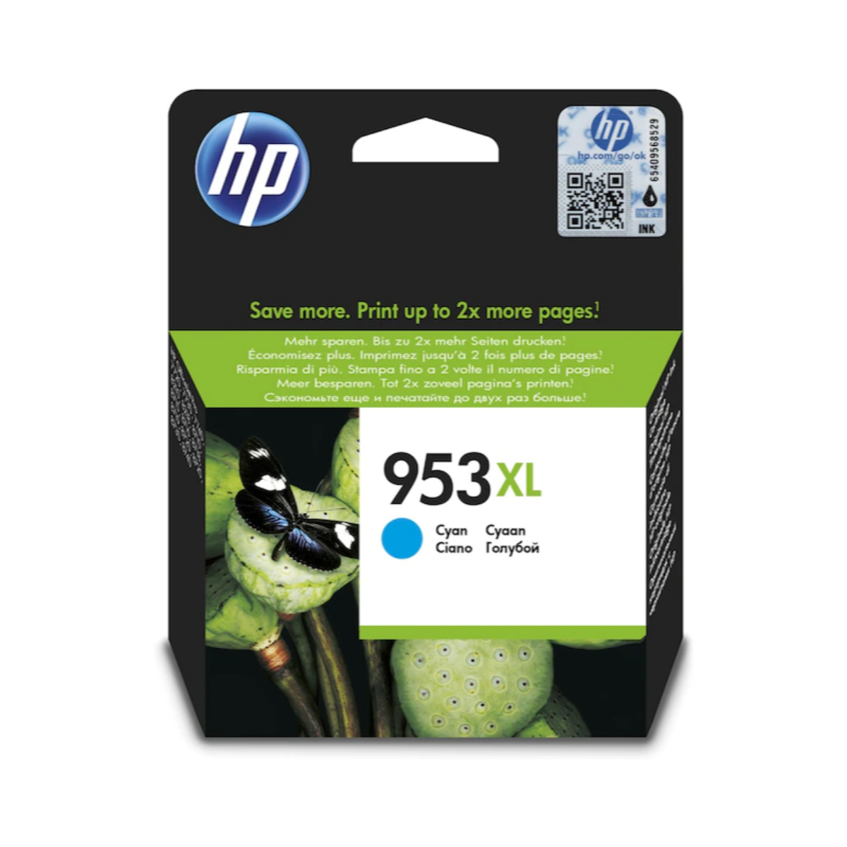 OEM HP OfficeJet Pro 7730 High Capacity Cyan Ink Cartridge