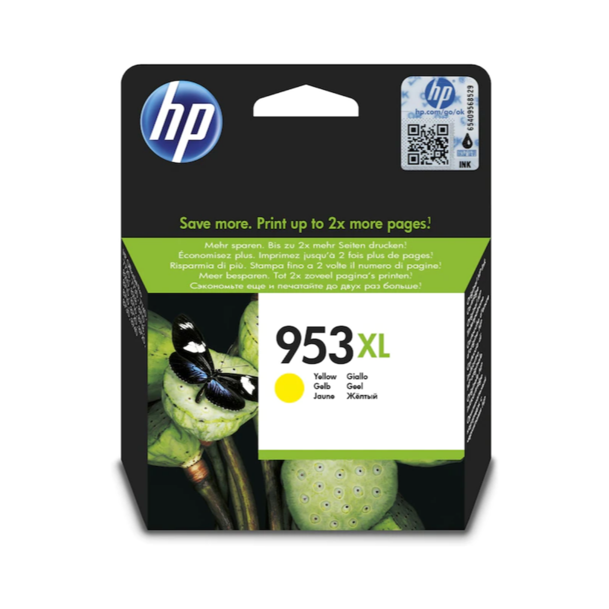 OEM HP OfficeJet Pro 8718 High Capacity Yellow Ink Cartridge