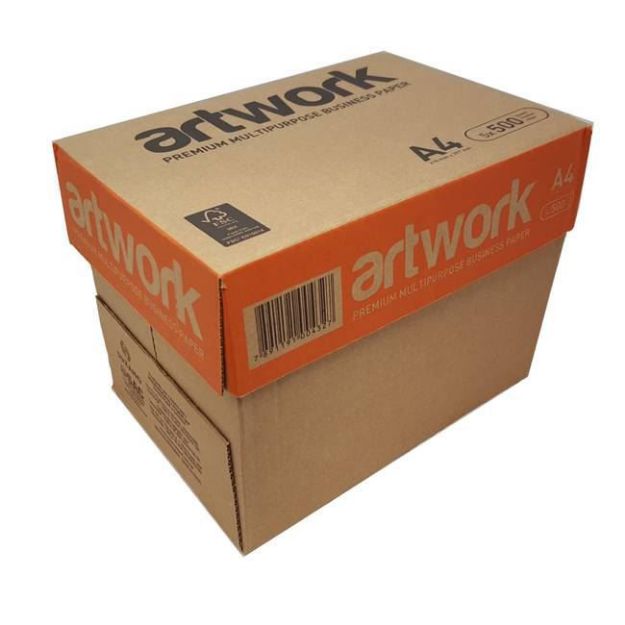 Picture of A4 White Printer Paper 80gsm Box (5 Reams)