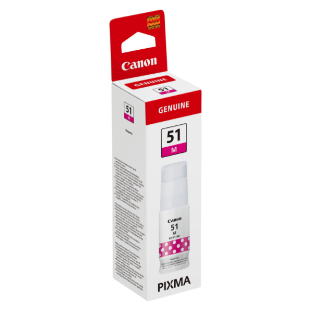 Picture of OEM Canon GI-51 Magenta Ink Bottle