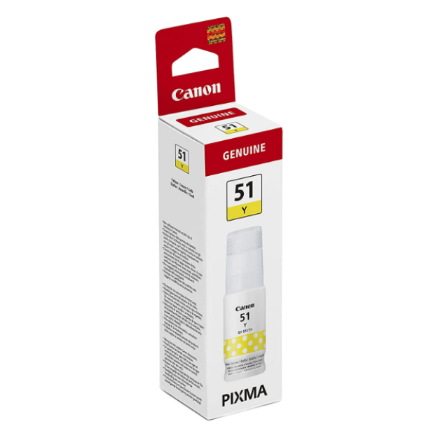 Picture of OEM Canon Pixma G2560 Yellow Ink Bottle
