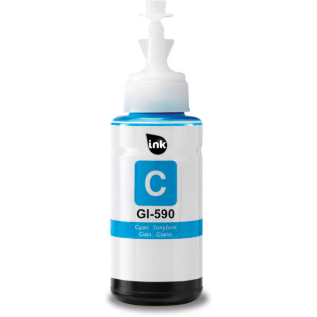 Picture of Compatible Canon Pixma G3500 Cyan Ink Bottle