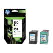 Picture of OEM HP 350 / 351 Combo Pack Ink Cartridges