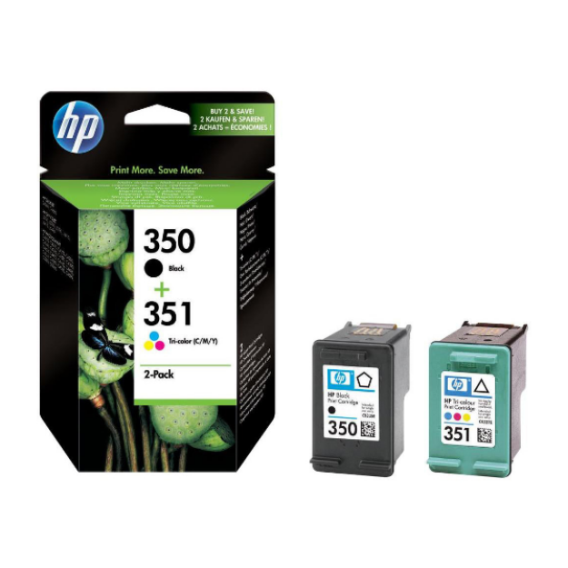 Picture of OEM HP 350 / 351 Combo Pack Ink Cartridges