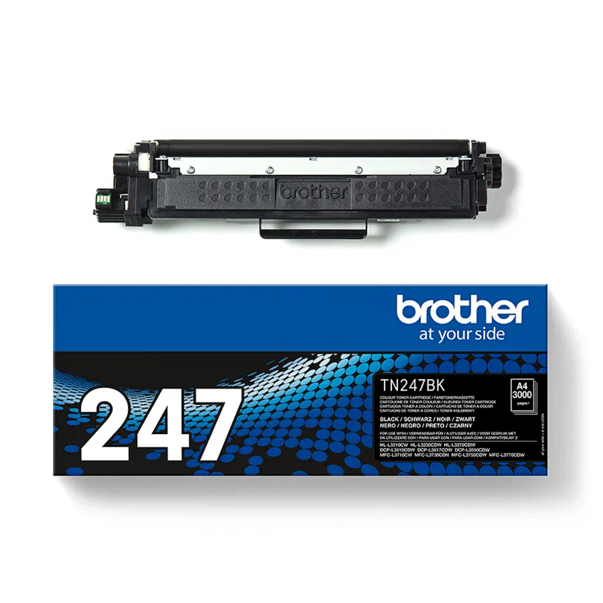 Genuine Brother MFC-L3730CDN Black Toner Cartridge