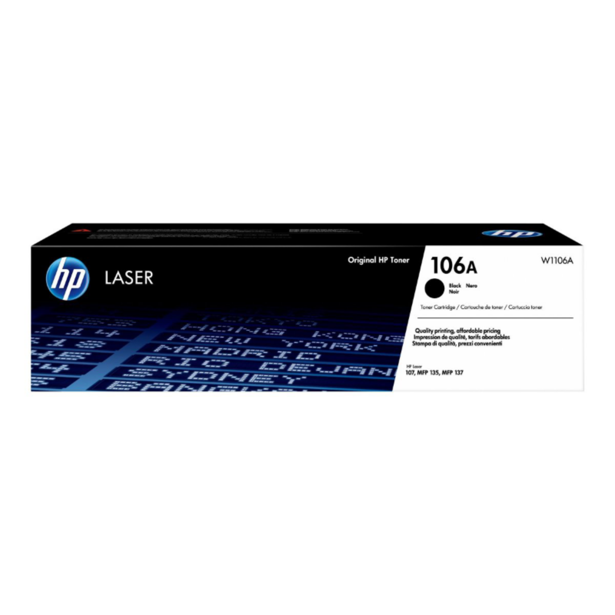 Genuine HP Laser 107w Black Toner Cartridge