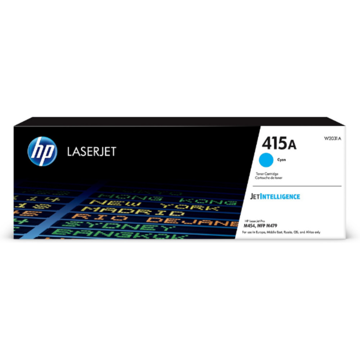 Genuine OEM HP LaserJet Pro M454dw Cyan Toner Cartridge
