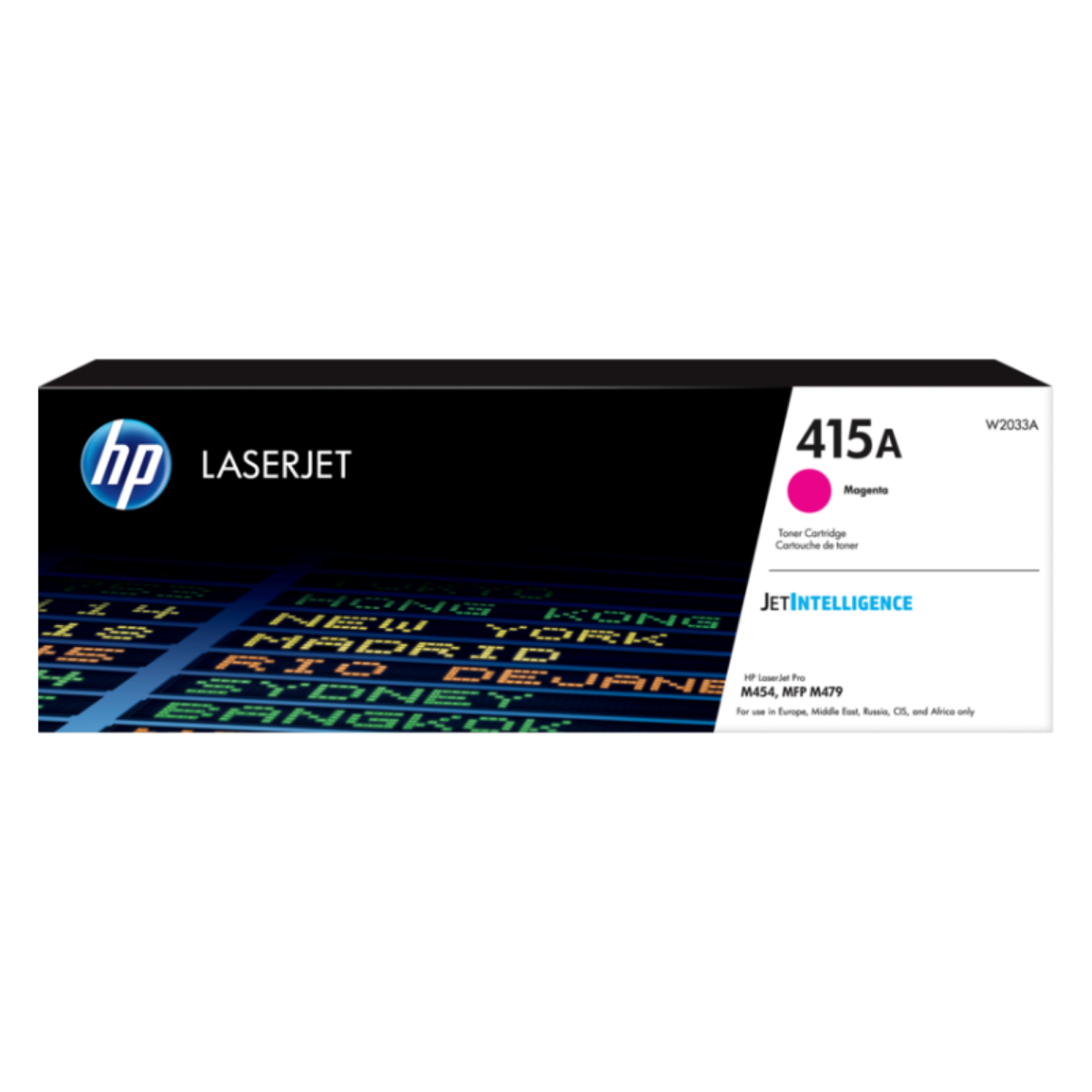 Genuine OEM HP W2033A Magenta Toner Cartridge