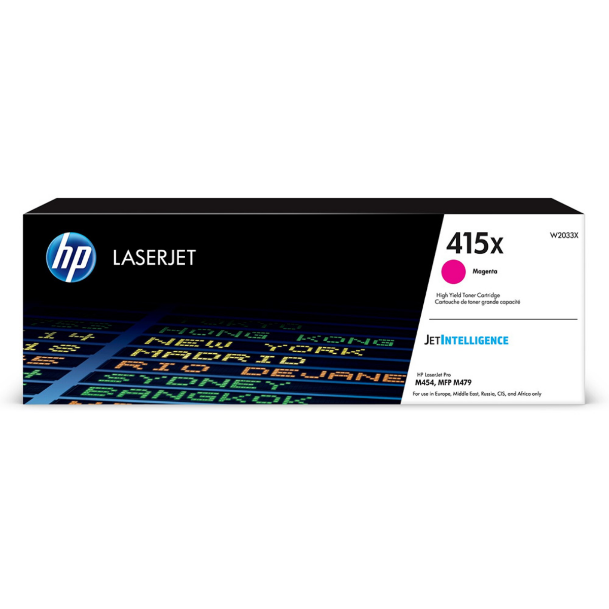 Genuine OEM HP W2033X High Capacity Magenta Toner Cartridge
