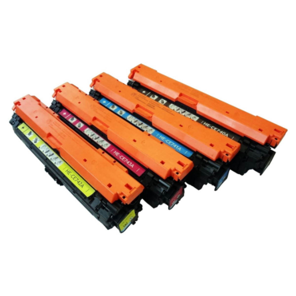 Compatible HP CE740A / CE741A / CE742A / CE743A Multipack Toner Cartridges
