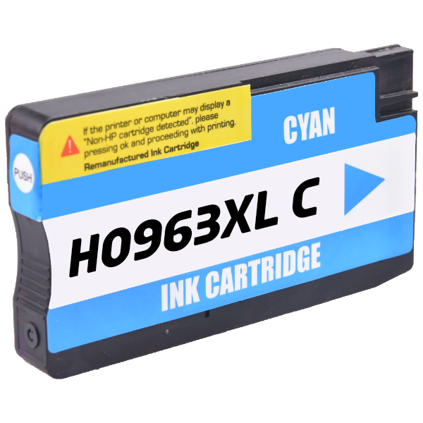 Buy Compatible HP OfficeJet Pro 9015 Cyan XL Ink Cartridge