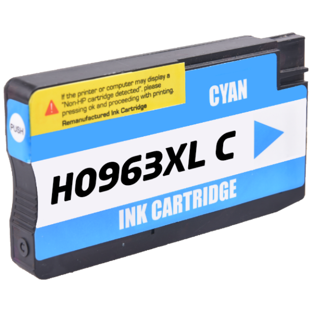 Picture of Compatible HP OfficeJet Pro 9015 Cyan XL Ink Cartridge