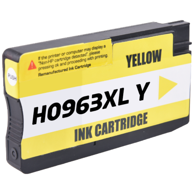 Picture of Compatible HP OfficeJet Pro 9014 Yellow XL Ink Cartridge