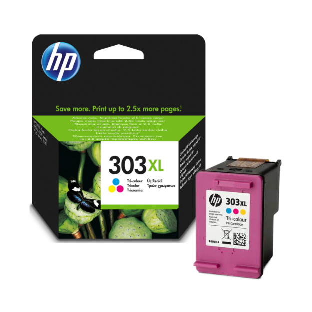 Picture of OEM HP 303XL High Capacity Colour Ink Cartridge