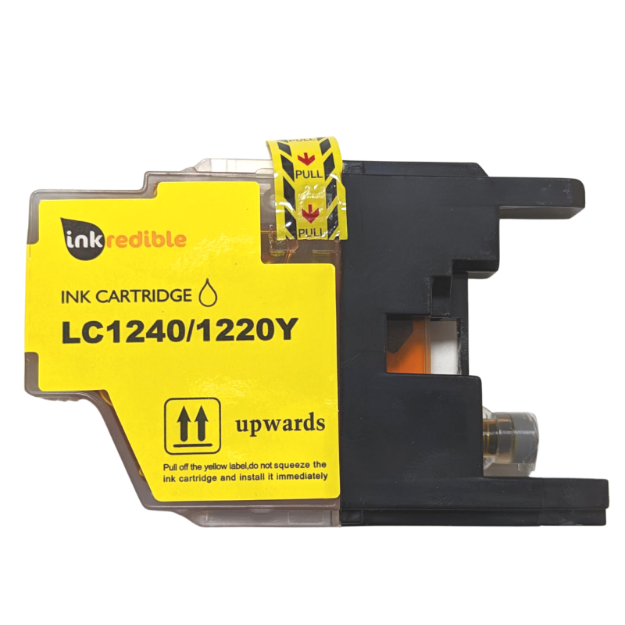Picture of Compatible Brother LC1240 Yellow Ink Cartridge