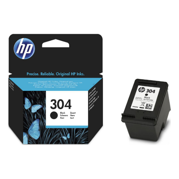 Picture of OEM HP AMP 125 Black Ink Cartridge