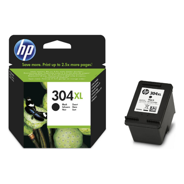 Picture of OEM HP DeskJet 3730 High Capacity Black Ink Cartridge