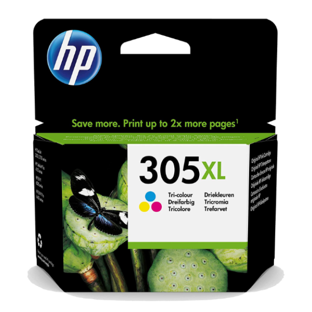 Picture of OEM HP DeskJet Plus 4120 High Capacity Colour Ink Cartridge