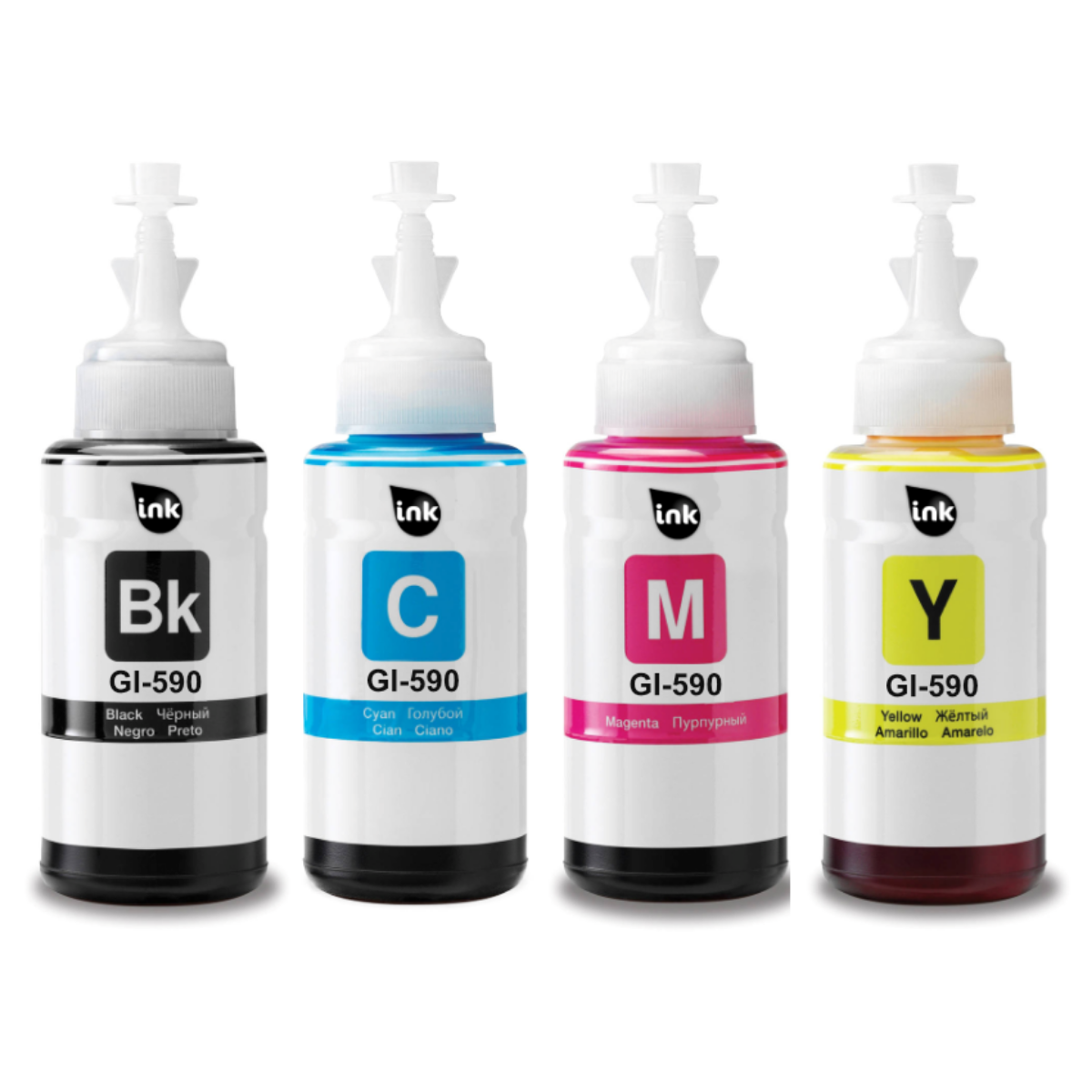 Compatible Canon Pixma G3501 Multipack Ink Bottles