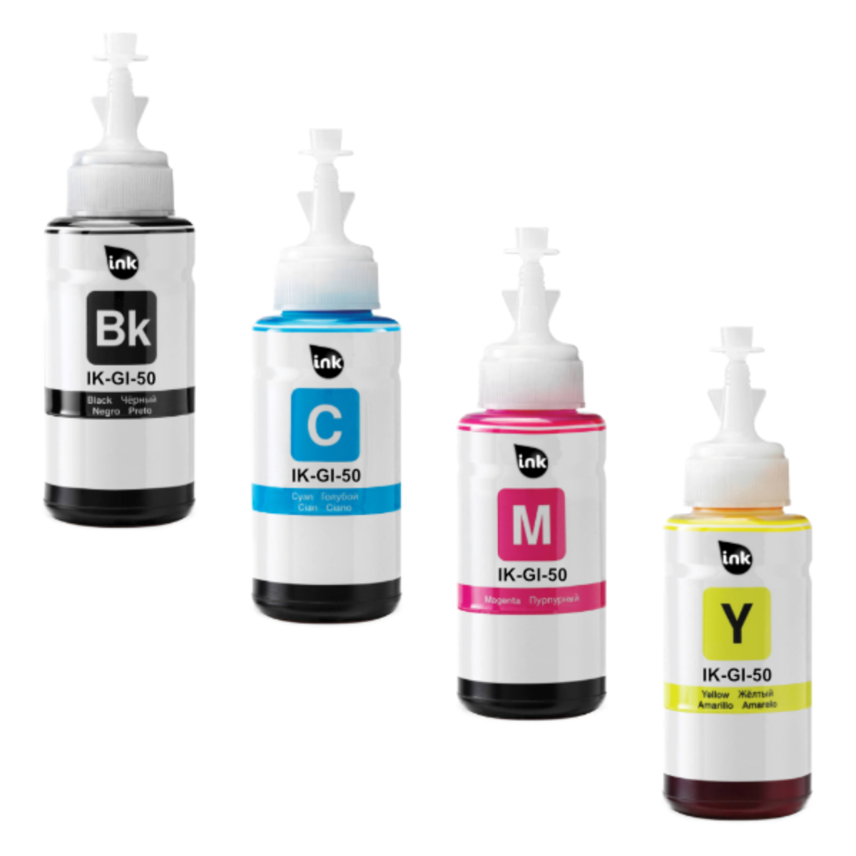 Compatible Canon GI-50 Multipack Ink Bottles