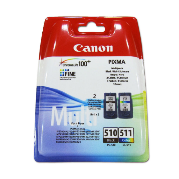Picture of OEM Canon Pixma iP2702 Combo Pack Ink Cartridges