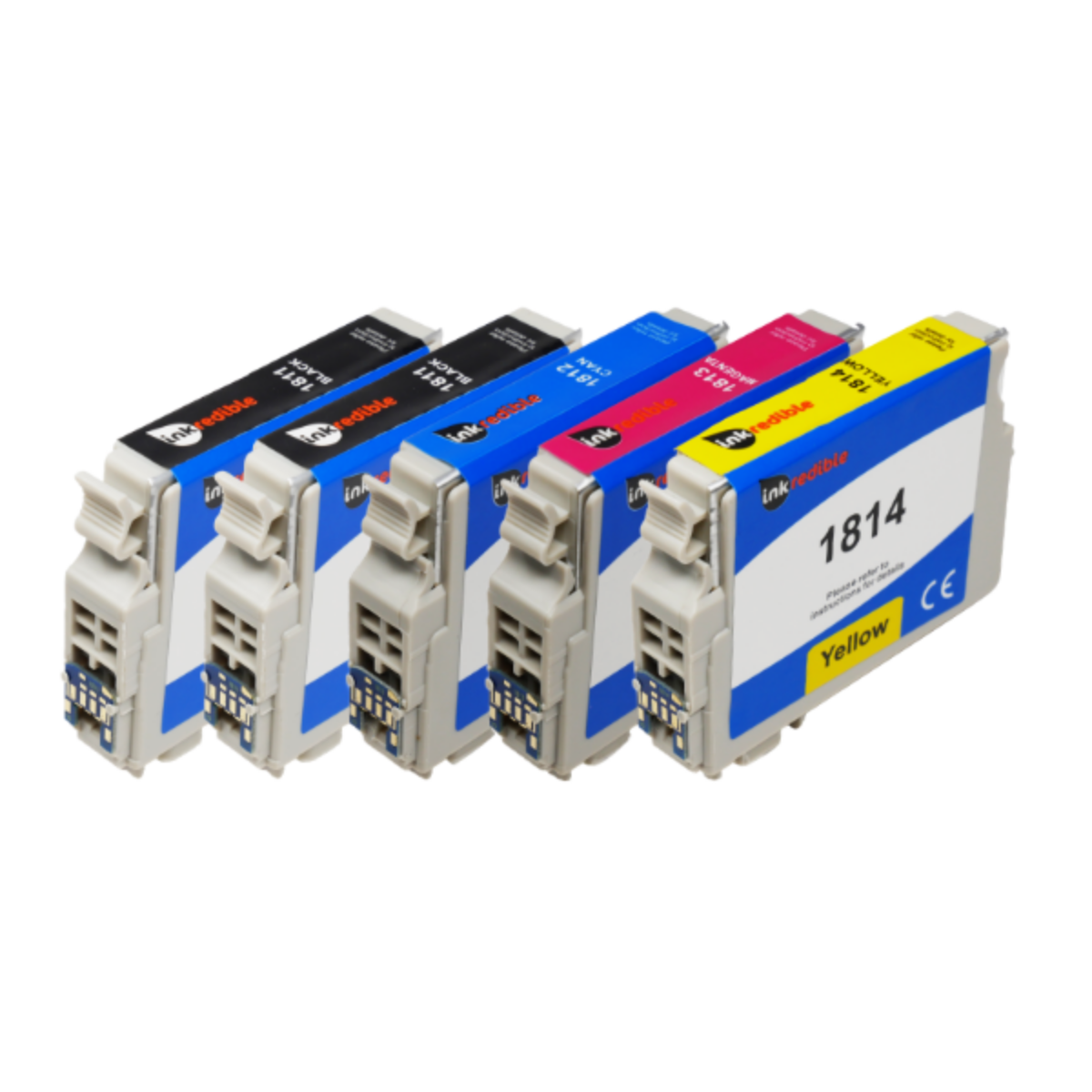 Compatible Epson 18XL Multipack (5 Pack) Ink Cartridges