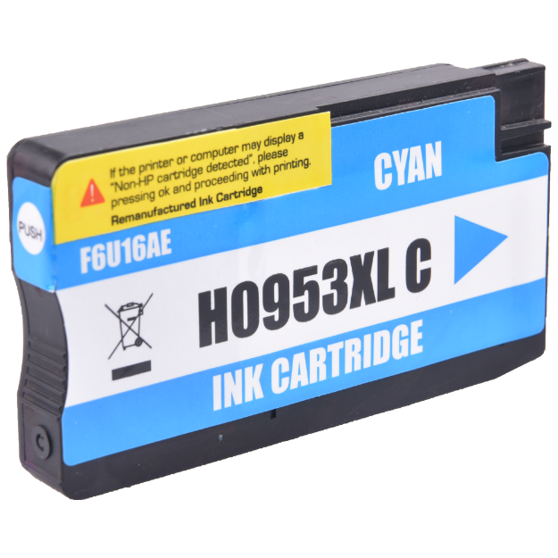 Picture of Compatible HP OfficeJet Pro 8730 Cyan Ink Cartridge