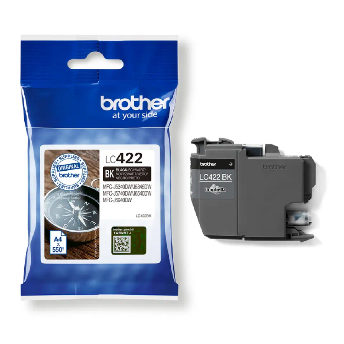 Genuine Brother MFC-J6540DW Black Ink Cartridge