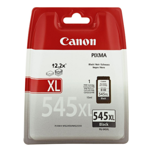 Picture of OEM Canon PG-545XL High Capacity Black Ink Cartridge