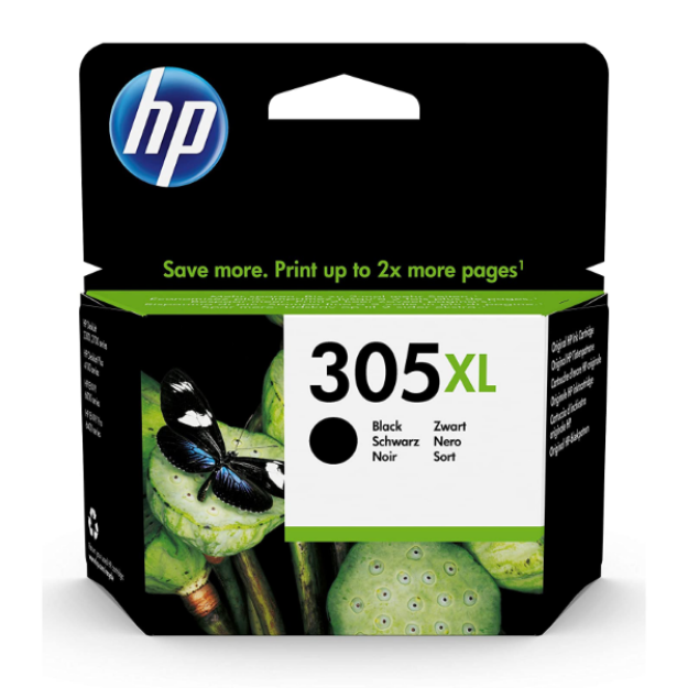 Picture of OEM HP DeskJet 2722 High Capacity Black Ink Cartridge
