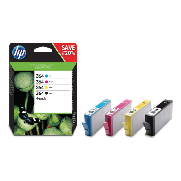 Picture of OEM HP Photosmart 6520 e-All in One Multipack (4 Pack) Ink Cartridges