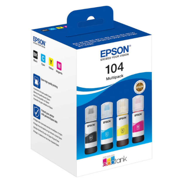 Picture of Genuine Epson EcoTank ET-1810 Multipack Ink Bottles