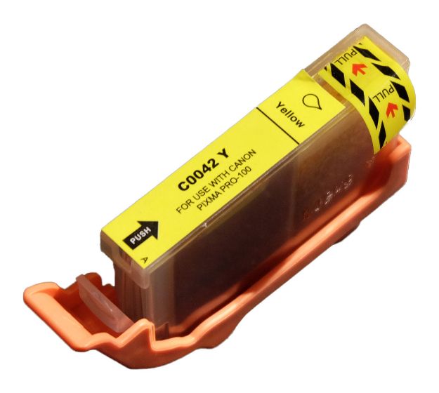 Picture of Compatible Canon CLI-42 Yellow Ink Cartridge