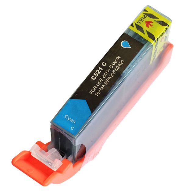 Picture of Compatible Canon CLI-521 Cyan Ink Cartridge