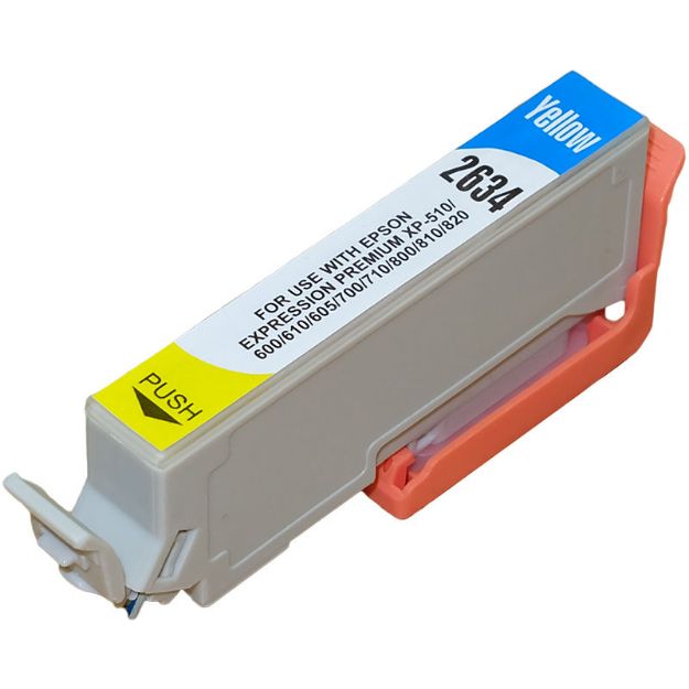 Picture of Compatible Epson 26XL Yellow Ink Cartridge